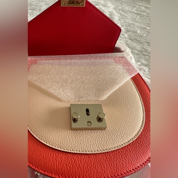 Authentic MCM Leather Patricia Colorblock Small Crossbody Bag Handbag NEW - Picture 7 of 13